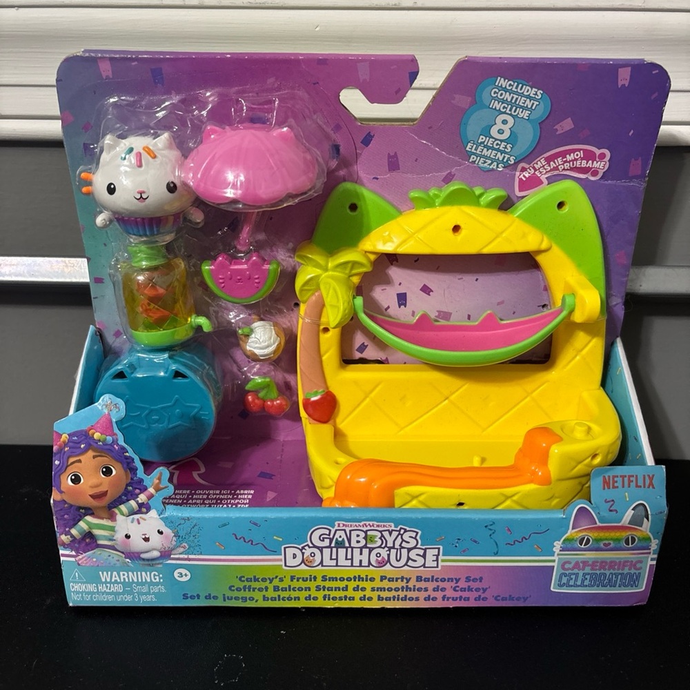 Cakey's Fruit Smoothie Party Balcony Set - Yellow and Blue